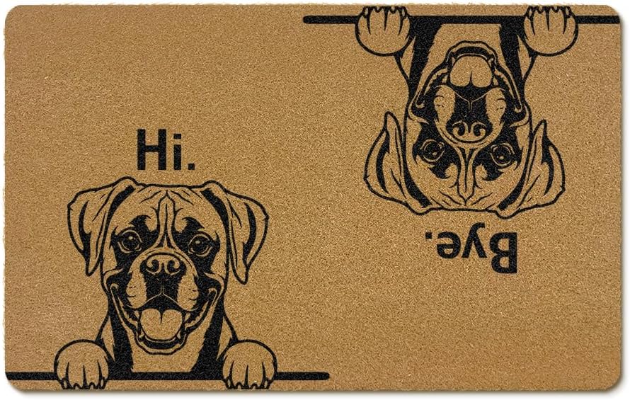Boxer Dog Door Mat
