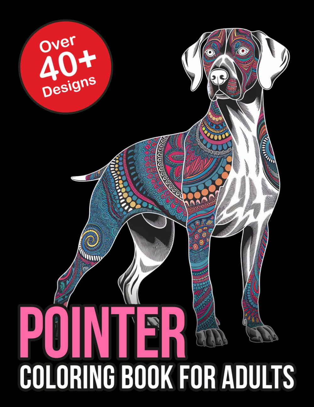 Pointer Dog Coloring Book