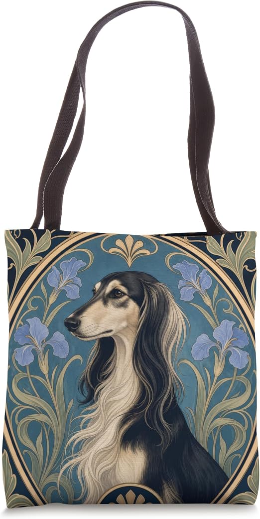 Saluki Dog Tote Bag
