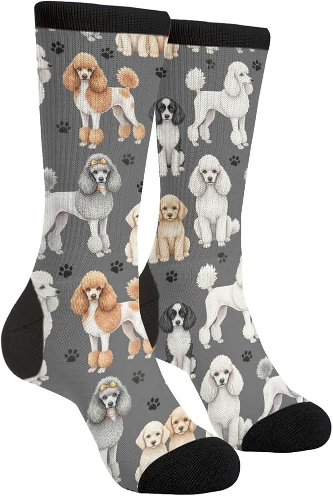 Poodle Dog Socks