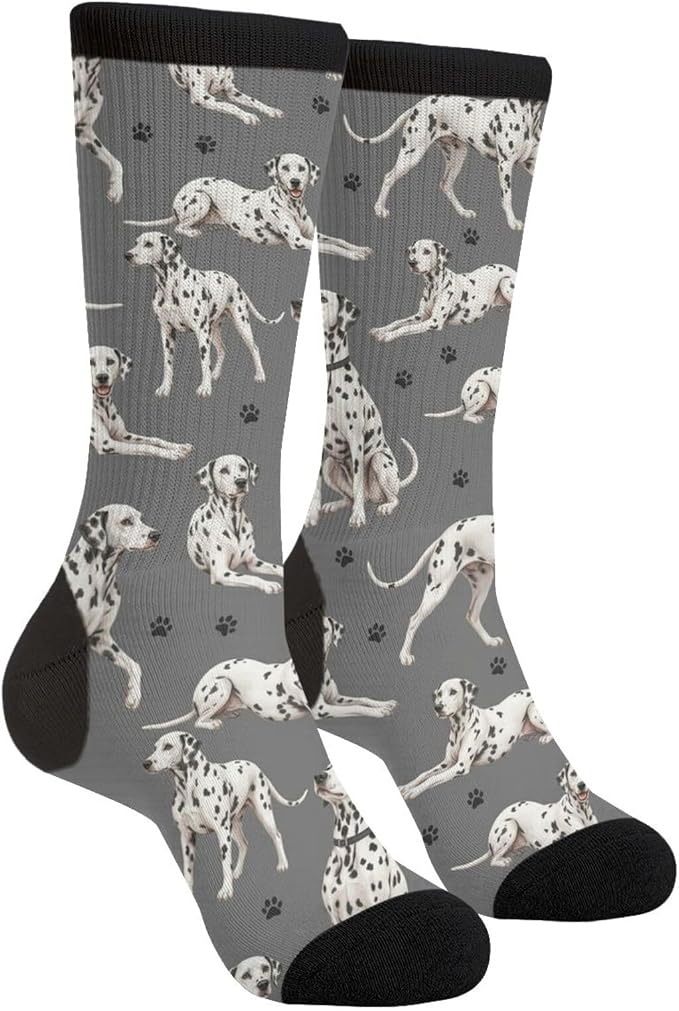 Dalmatian Dog Socks
