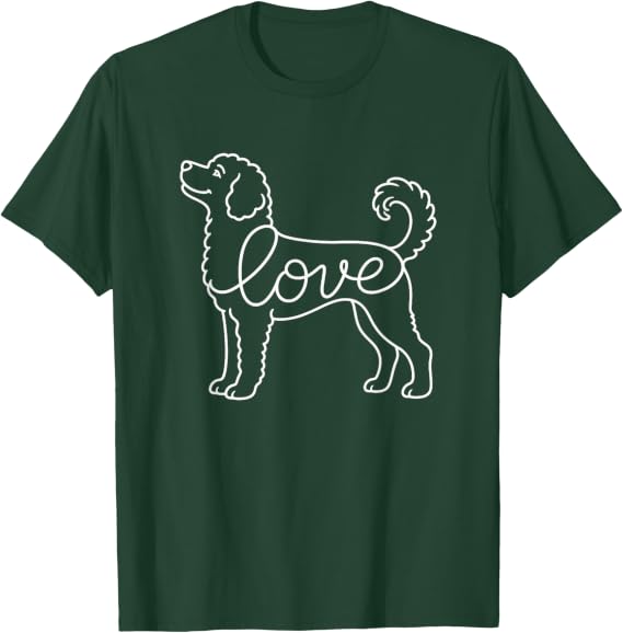 Portuguese Water Dog Love T-Shirt