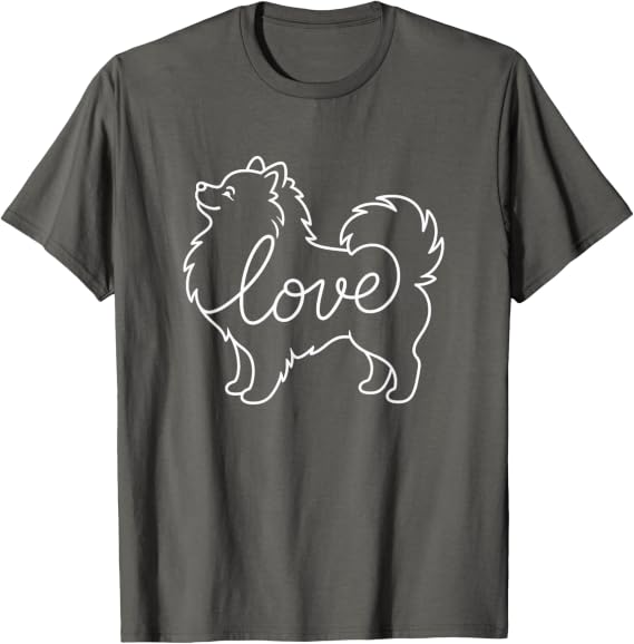 Love Pomeranian Dog T-Shirt