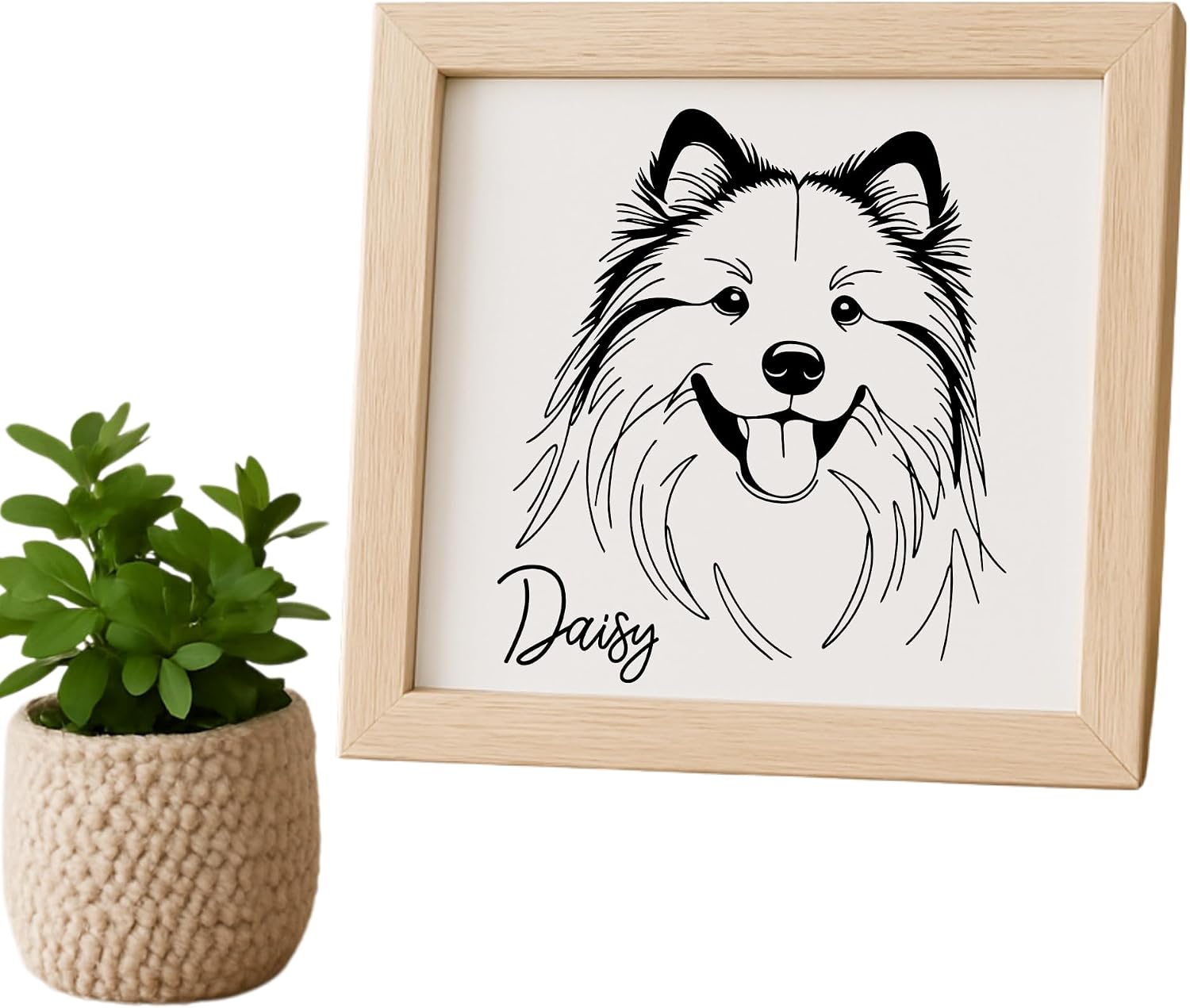 Finnish Lapphund Dog Sign