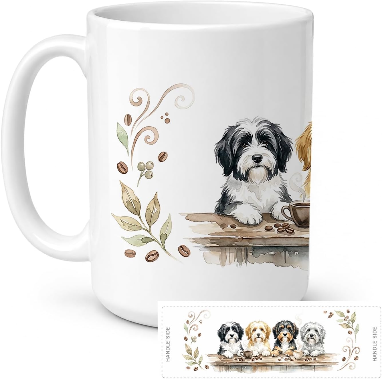 Tibetan Terrier Dog Coffee Mug