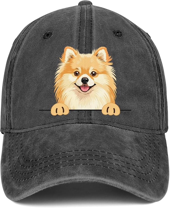 Pomeranian Dog Baseball Cap