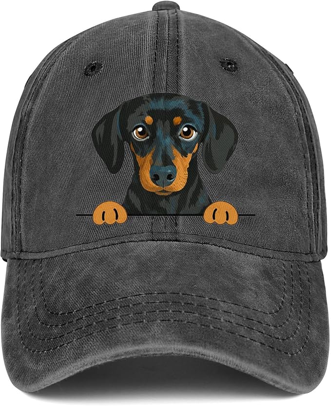 Dachshund Dog Baseball Hat