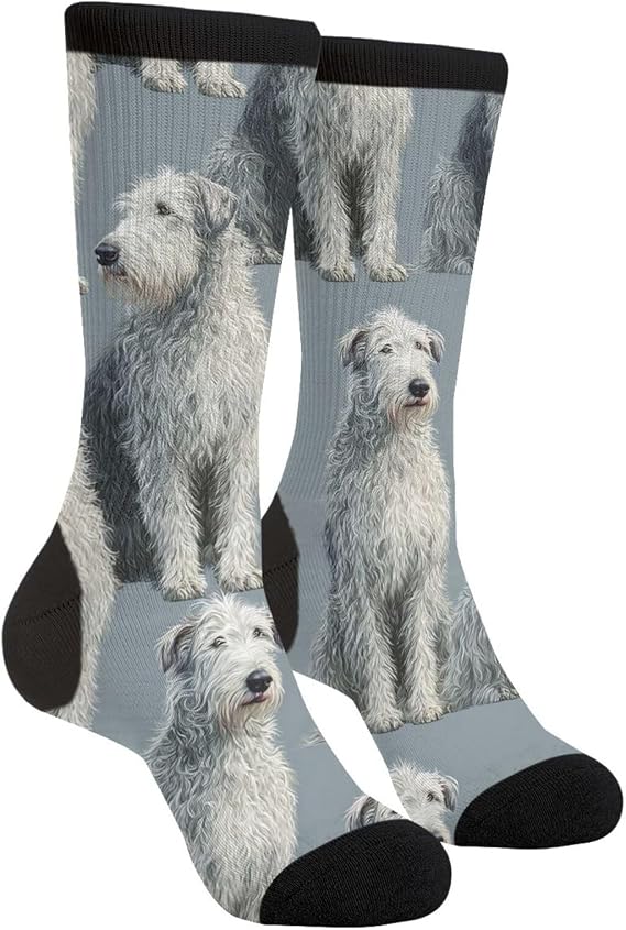 Irish Wolfhound Dog Socks