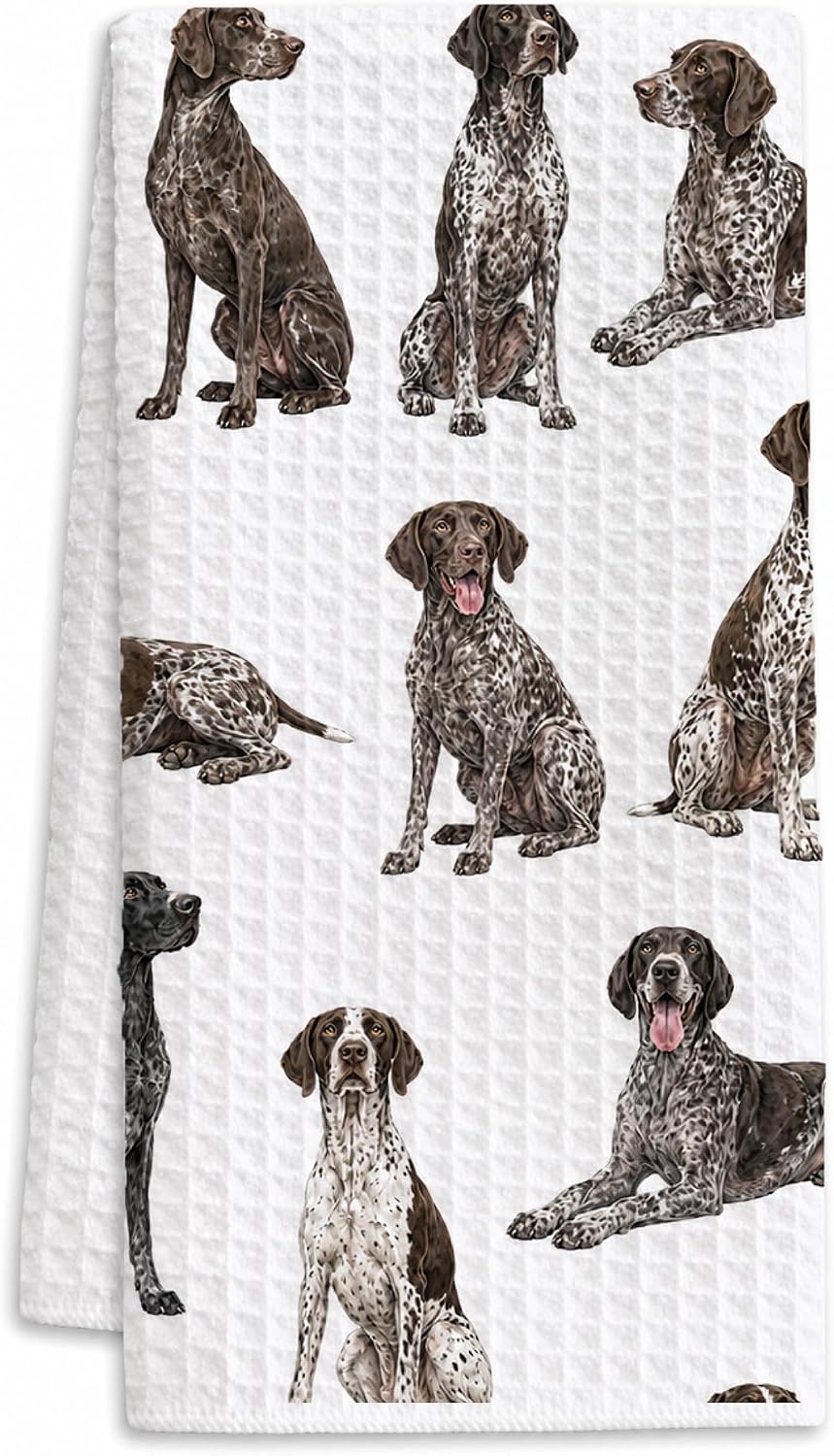 Pointer Dog Dish Towel