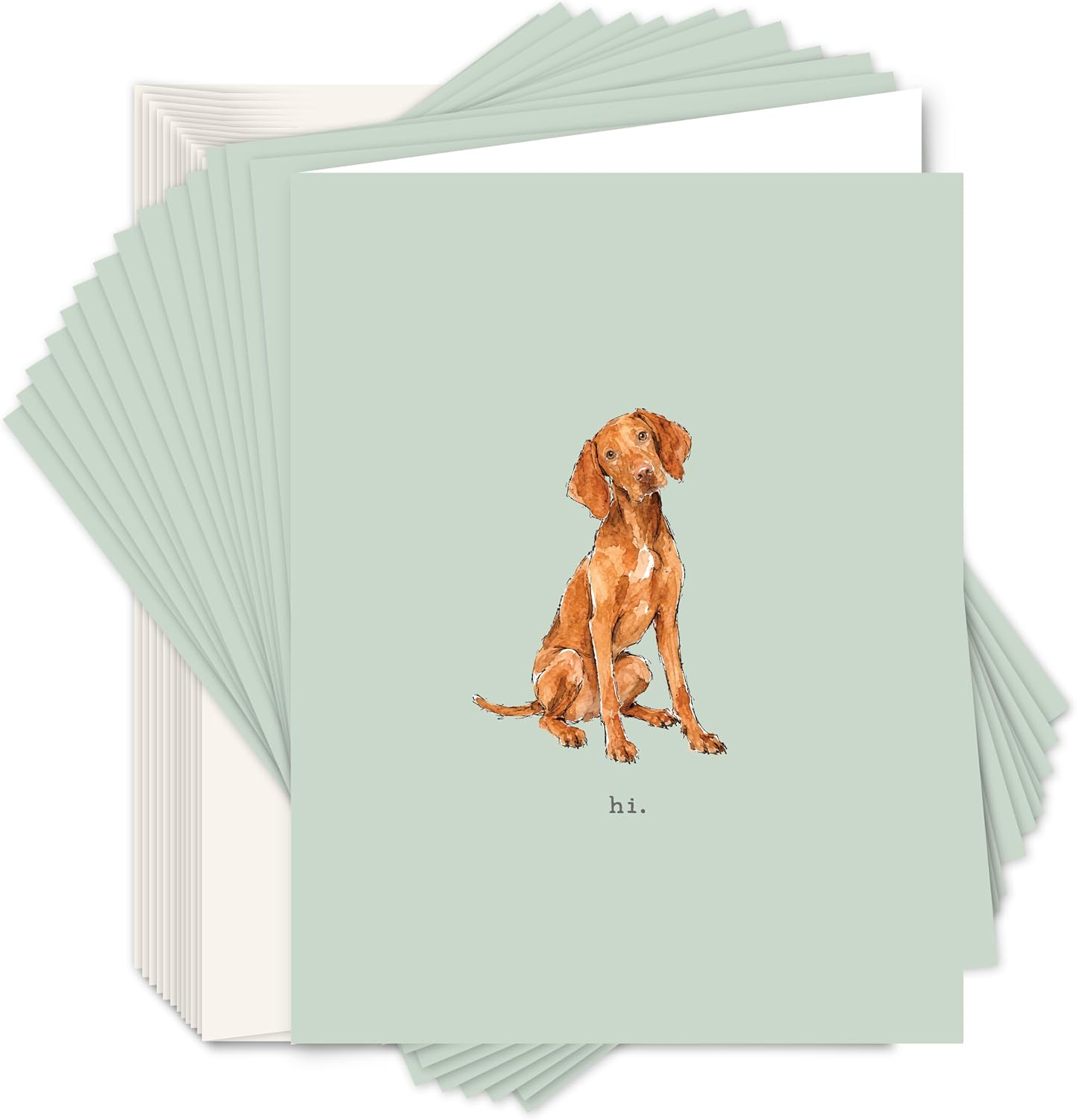 Vizsla Dog Note Cards (set of 15)