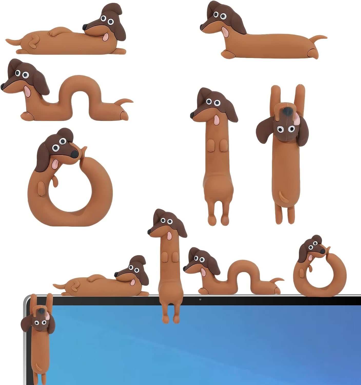 Dachshund Computer Figurines