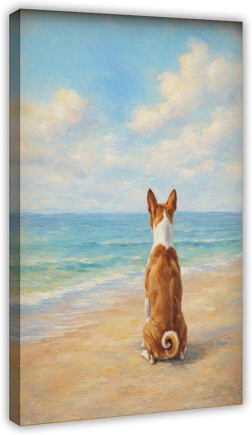 Basenji Poster Canvas Wall