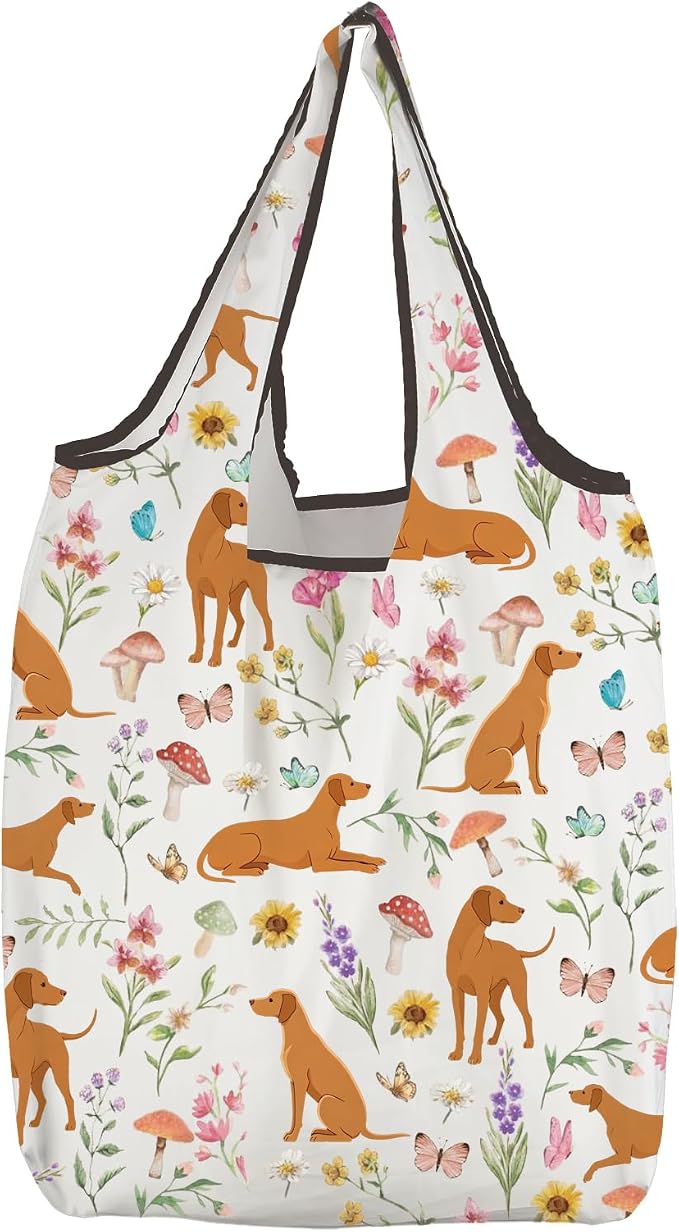 Vizsla Dog Grocery Bag