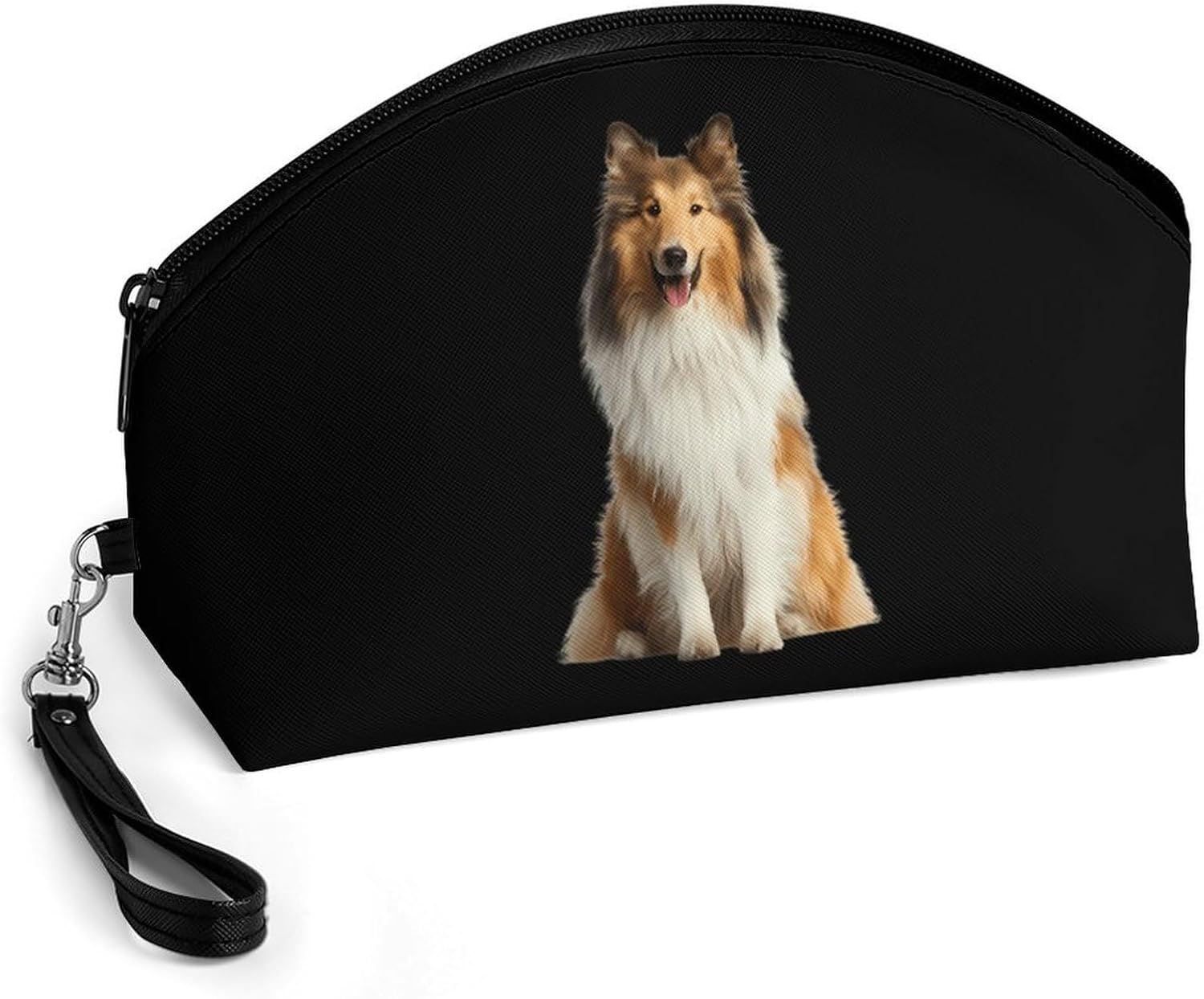 Rough Collie Dog Makeup Bag