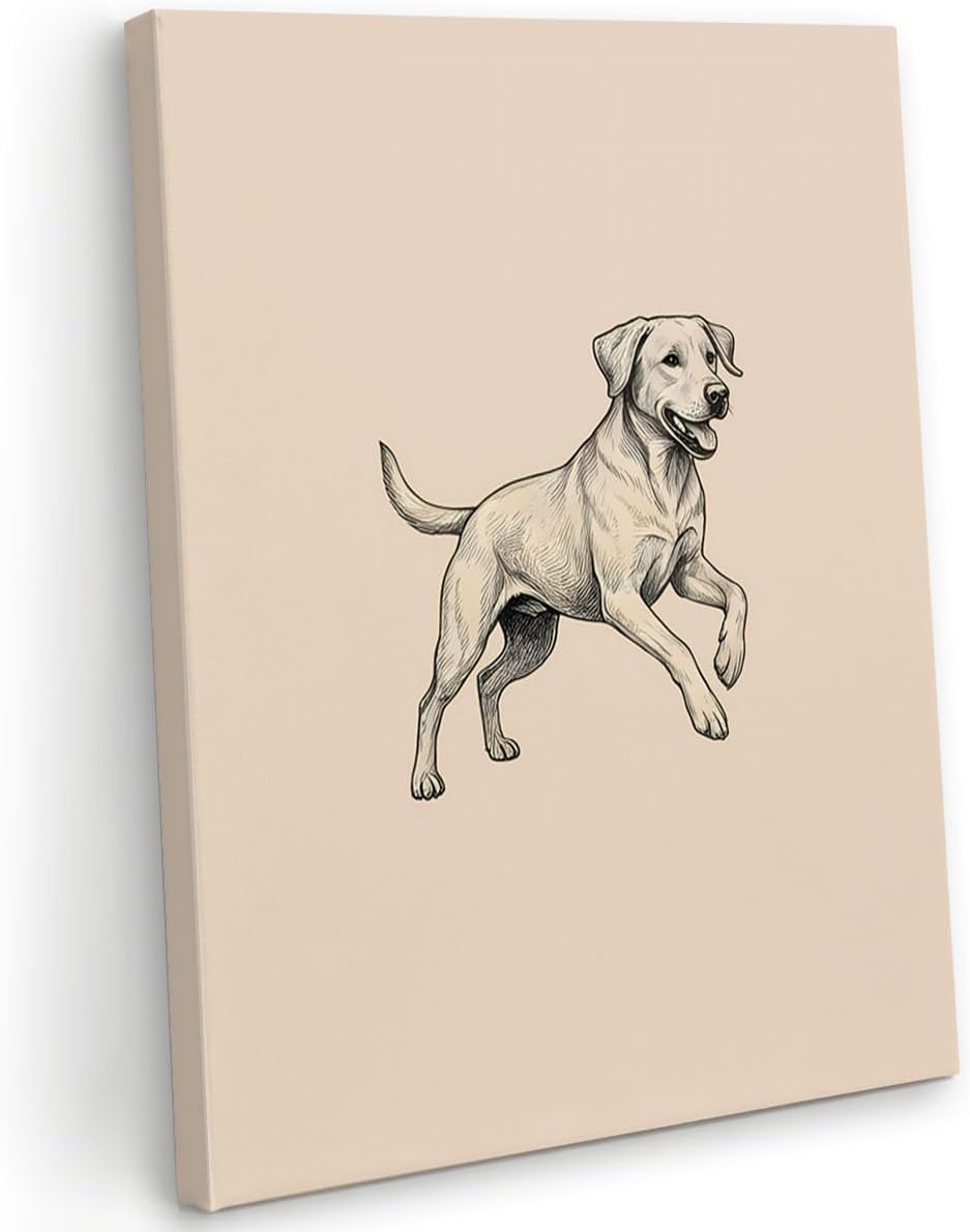 Labrador Canvas Wall Art