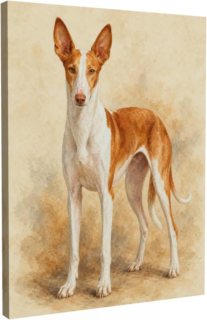 Ibizan Hound Dog Canvas Print