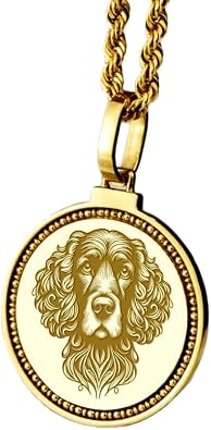 Irish Water Spaniel Pendant and Necklace