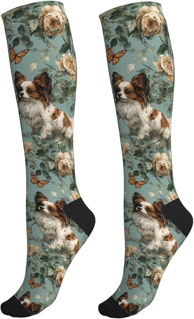 Papillon Compression Socks