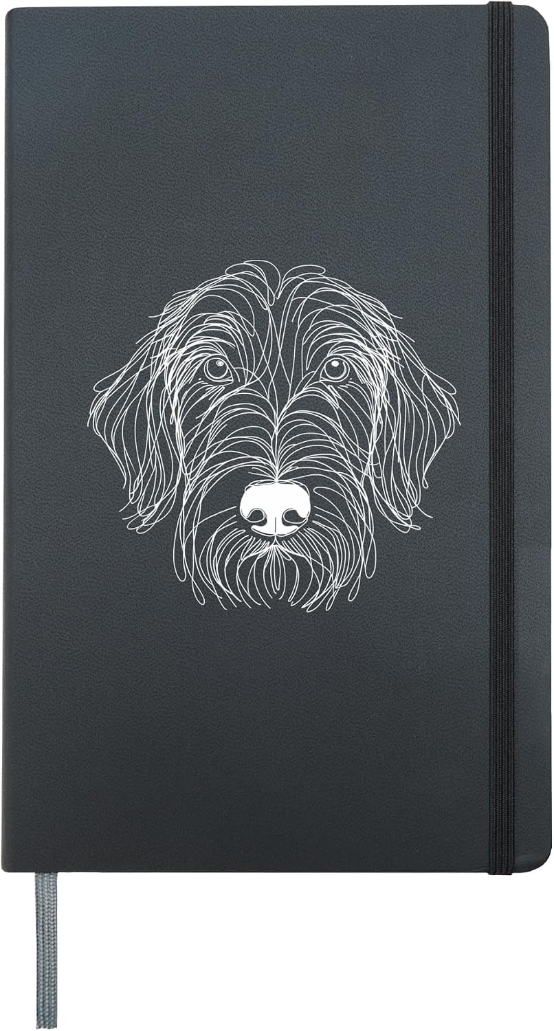 Otterhound Dog Line Art Journal