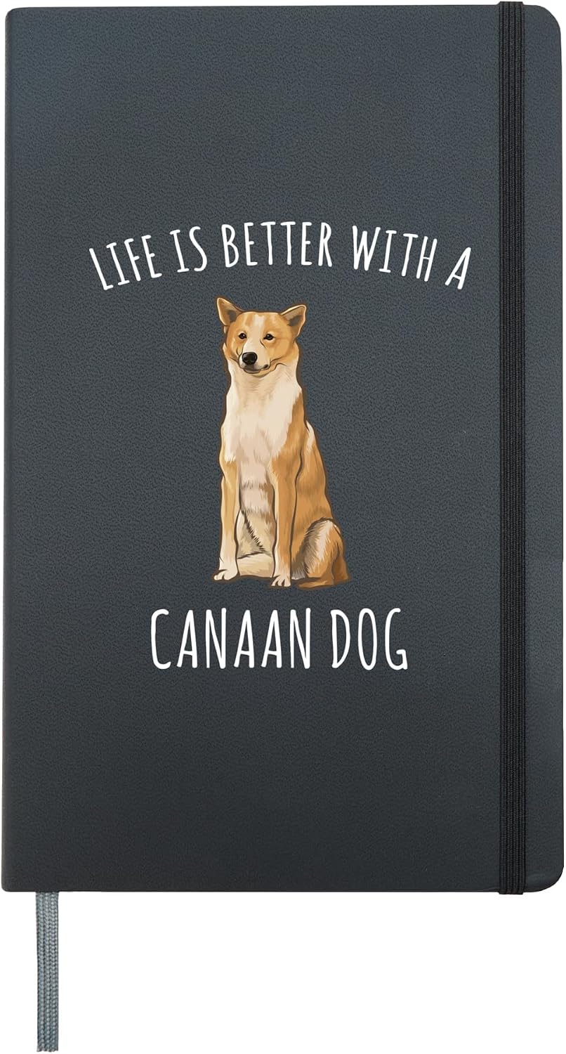 Life is Better with a Canaan Dog Journal