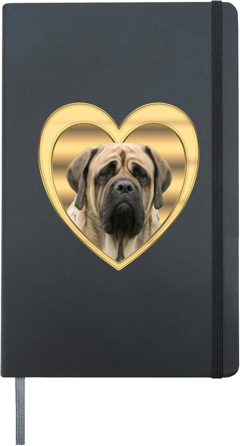 English Mastiff Dog Hard Cover Journal