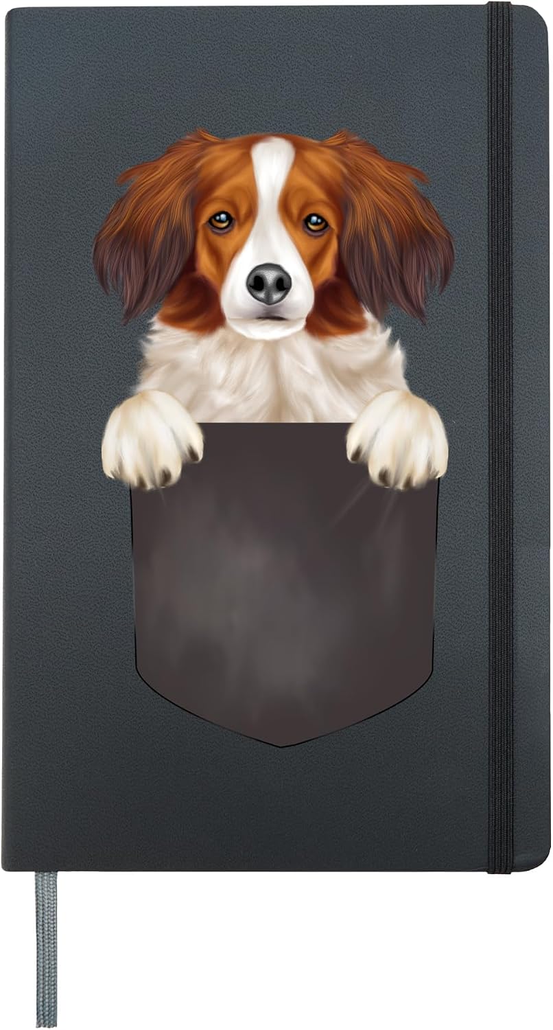 Kooikerhondje Dog Hard Cover Journal