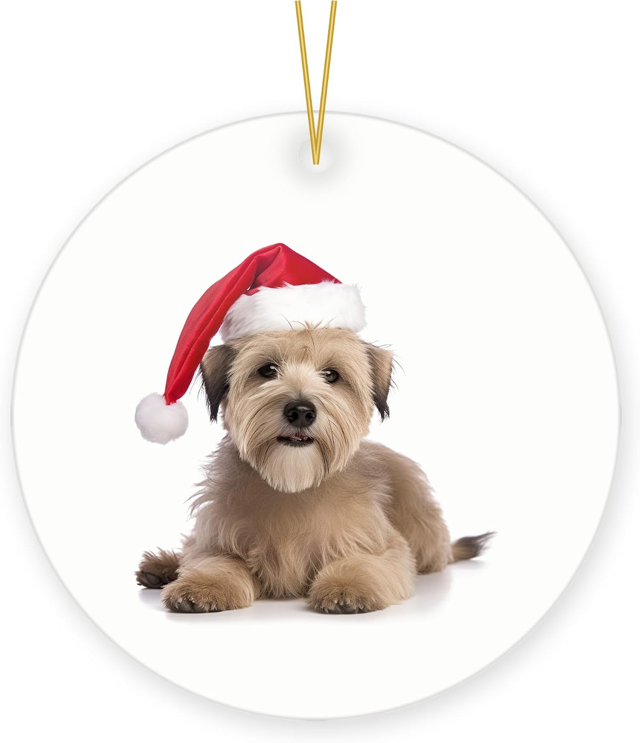 Glen of Imaal Terrier Dog Christmas Ornament