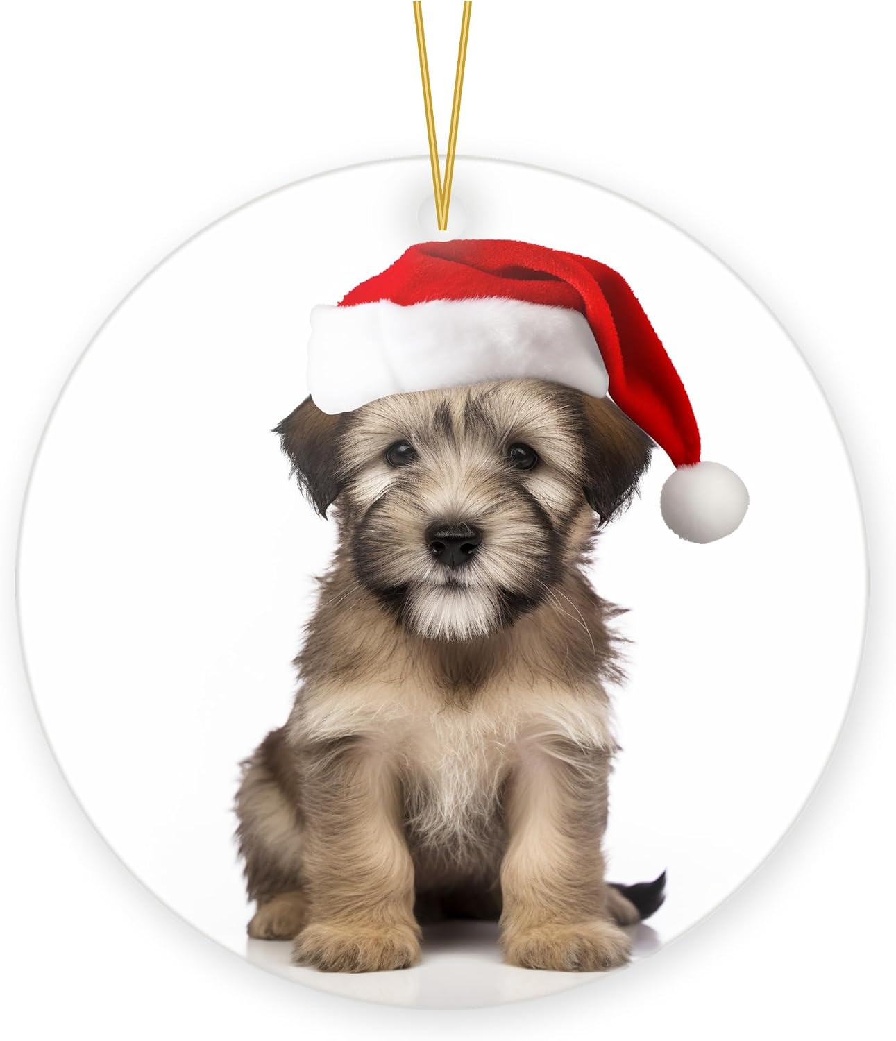 Glen of Imaal Terrier Puppy Dog Ornament