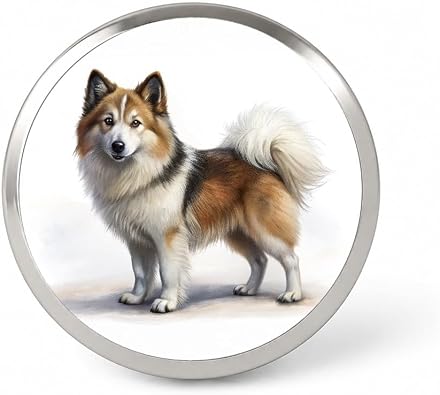 Icelandic Sheepdog Lapel Pin
