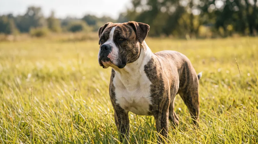 American Bulldog dog