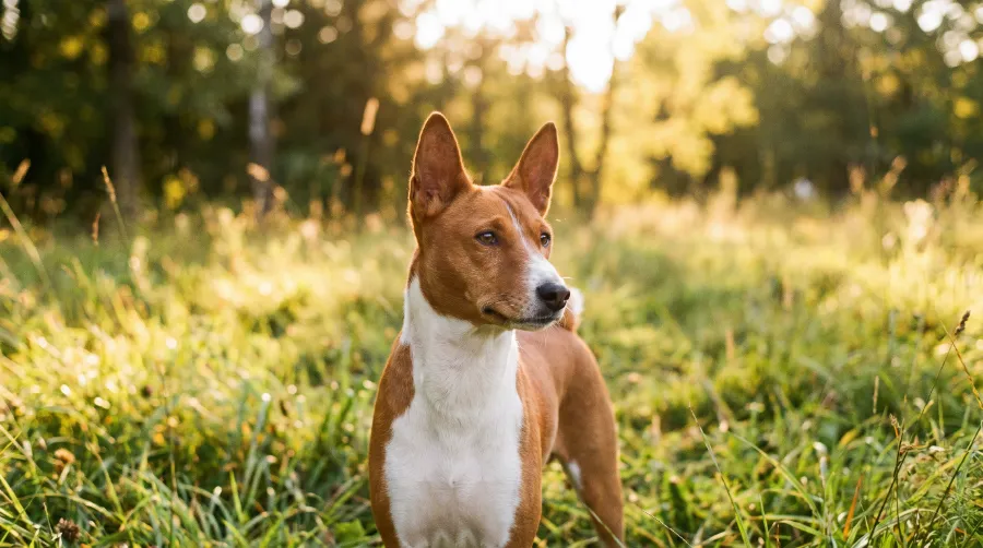 Basenji dog