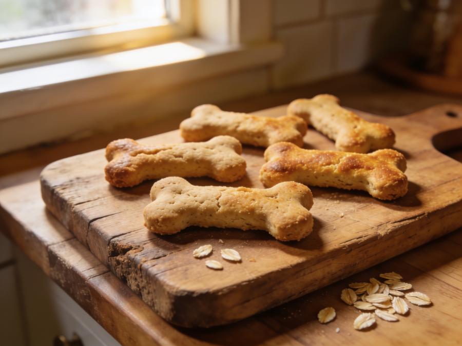Beefy Dog Bone Biscuits