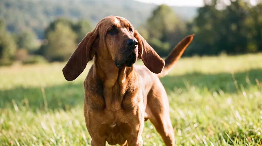 Bloodhound dog
