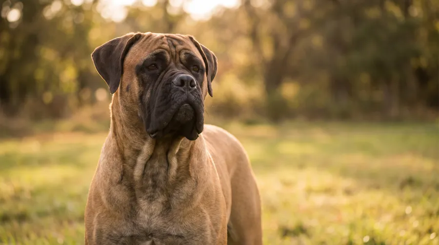 Bullmastiff dog