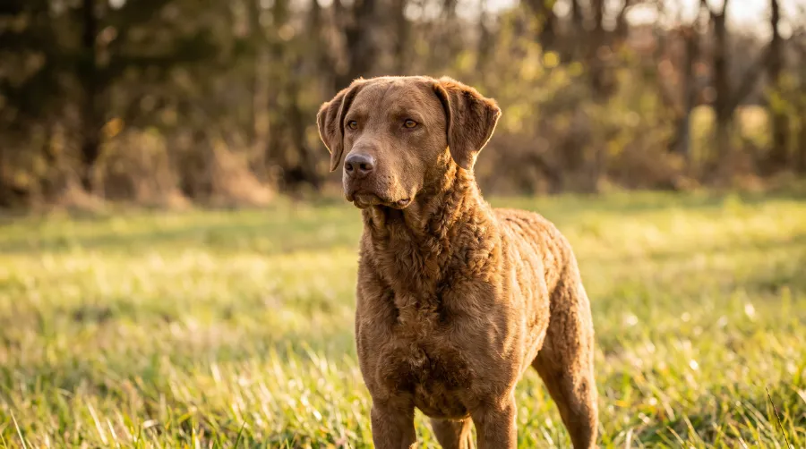 Chesapeake Bay Retriever dog