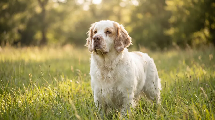Clumber Spaniel dog