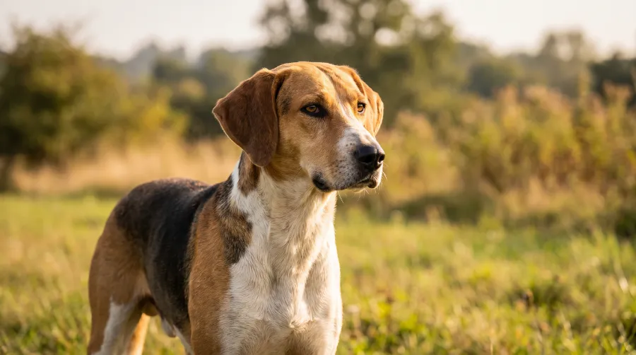 English Coonhound dog