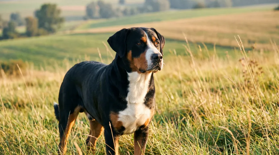 Greater Swiss Mountain Dog dog