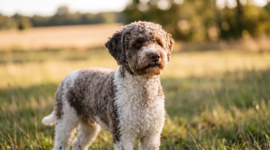 Lagotto Romagnolo dog