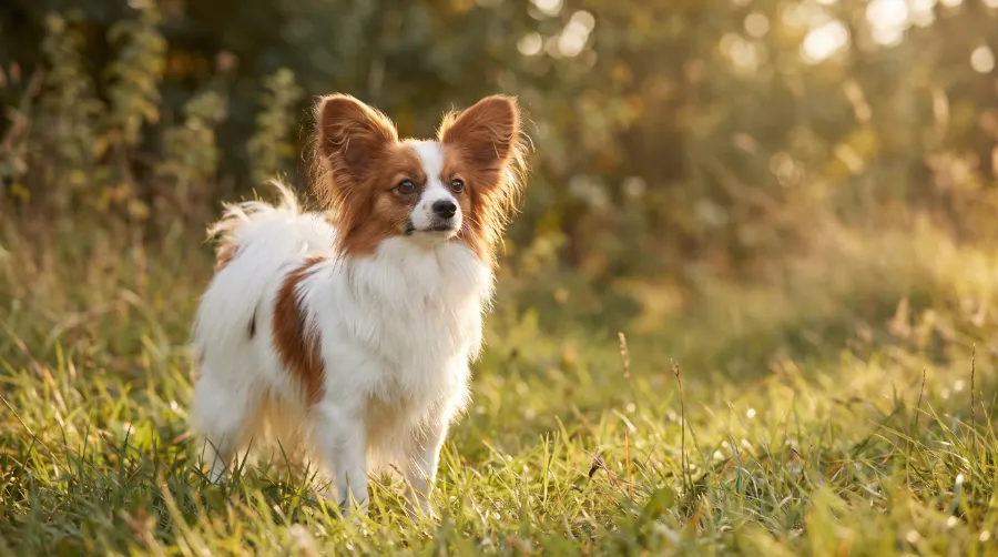 Papillon dog