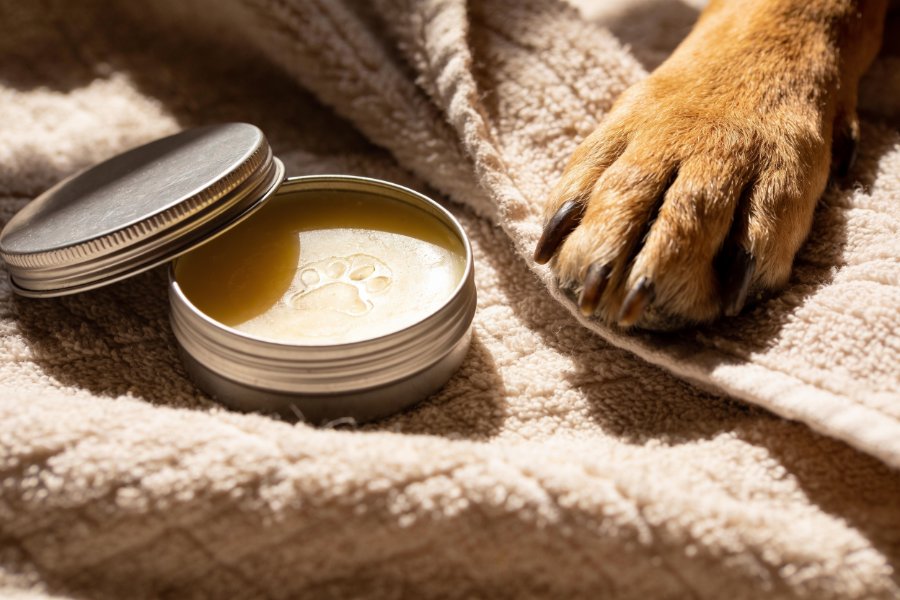 Homemade Paw Wax