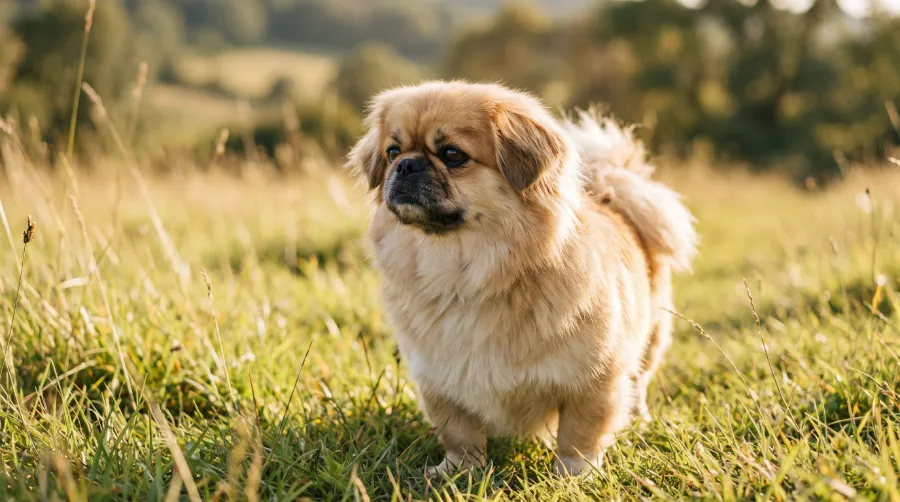 Pekingese dog