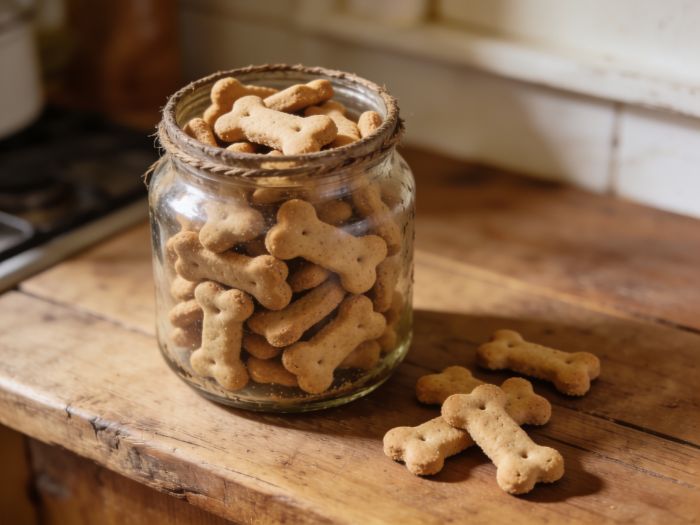 Pumpkin Patch Dog Biscuits