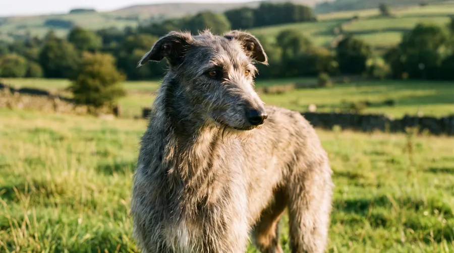 Scottish Deerhound dog