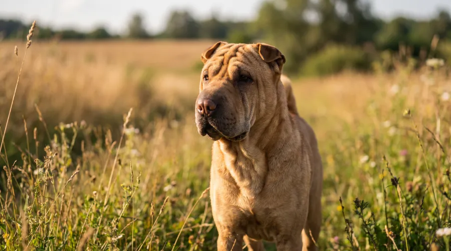 Shar Pei dog