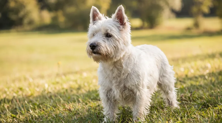 West Highland White Terrier dog