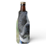 Classic Boston Terrier Dog Bottle Cooler
