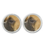 Cute Boxer Dog Cufflinks